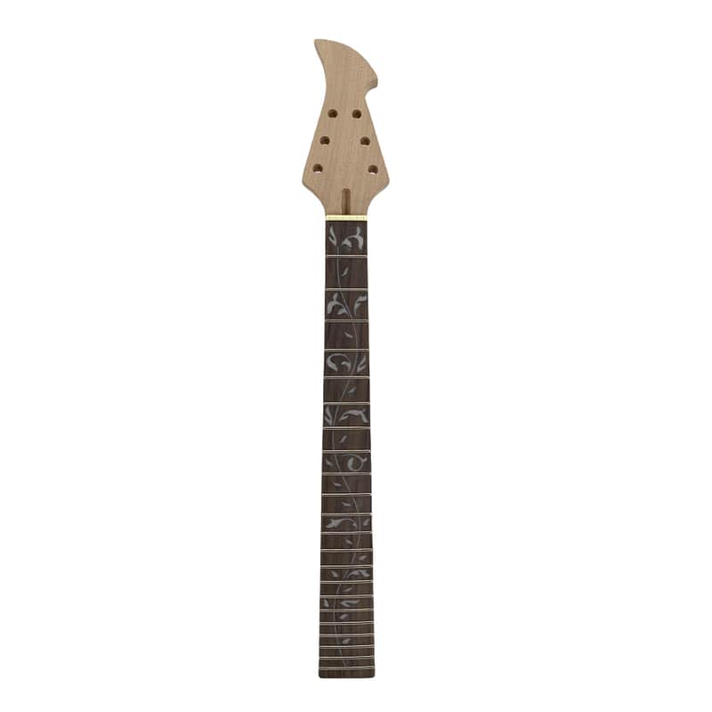 Electric Guitar Neck – Mahogany / Rosewood (24.75" Scale, 22 Frets) image 1