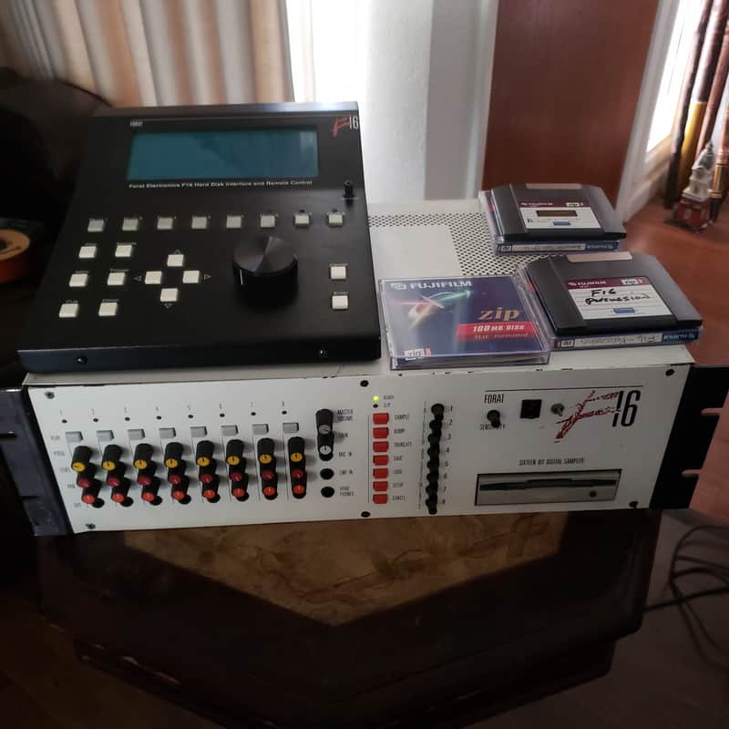 Forat F16 Digital Sampler with Remote and Sound Disks image 1
