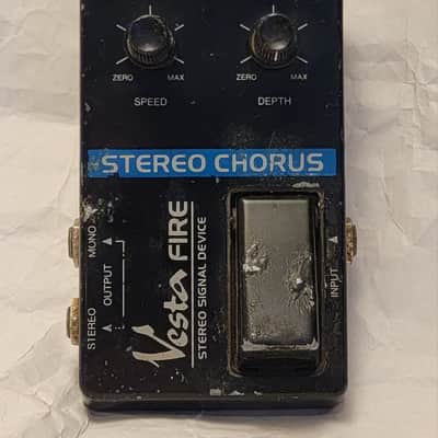 RARE 1980's Vesta Fire Stereo Chorus Guitar Pedal! image 1