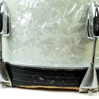 Slingerland 14x22" 70s Rail Mount WMP Bass Drum Vintage Sound King 3Ply 1971 USA image 14