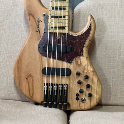 S. Martyn Jazz Bass Headless 32” scale 18mm spacing 5 strings 24 frets 6.5 lbs - STANDARD MODEL 2025 image 7