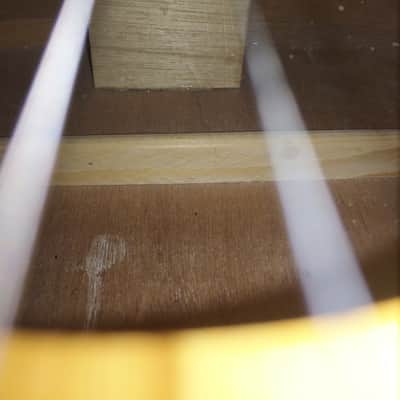Vintage Unbranded marked WO20 4 80 Acoustic Guitar image 7
