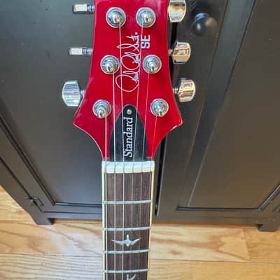 PRS SE Standard 24 Trans Red Solid Body Guitar image 5