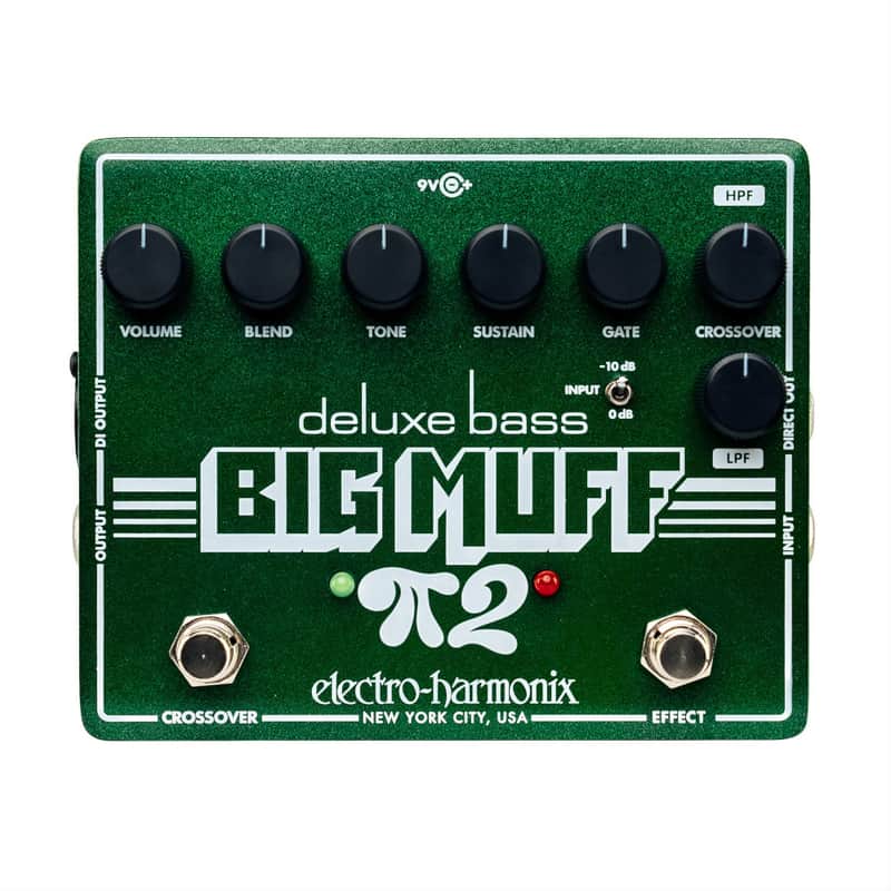 Electro-Harmonix Deluxe Bass Big Muff PI 2 - green image 1