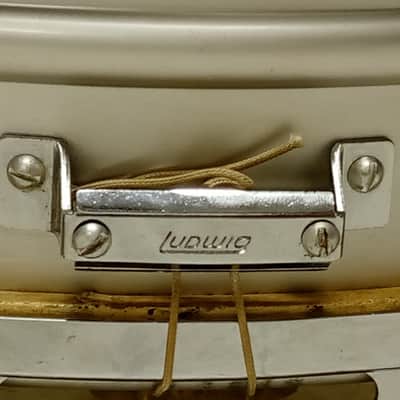 *Ludwig 14x5"Acrolite Snare Drum B/O Baked Aluminum Shell 8-Lug Vintage 70s #404 image 6