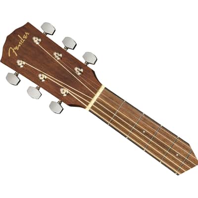 Fender CP-60S Parlor Acoustic Guitar - 3-Color Sunburst w/ Walnut FB image 4
