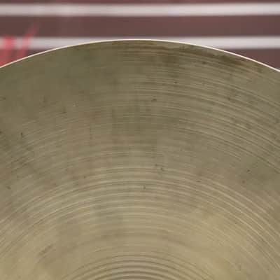 Zilco 16" Medium Thin Crash Cymbal Vintage 1970's 1,309g's image 9