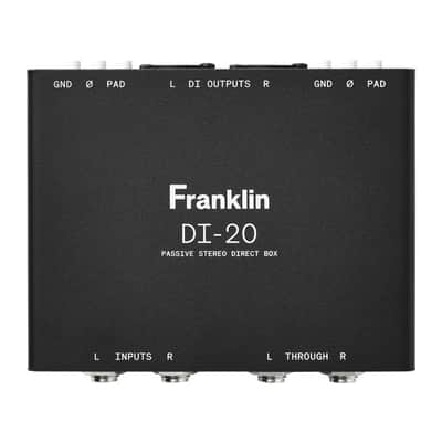 Franklin Audio DI-20 Stereo Passive Direct Box