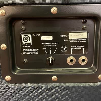 Ampeg B-15R Portaflex 1997 Blue & B-15E image 11