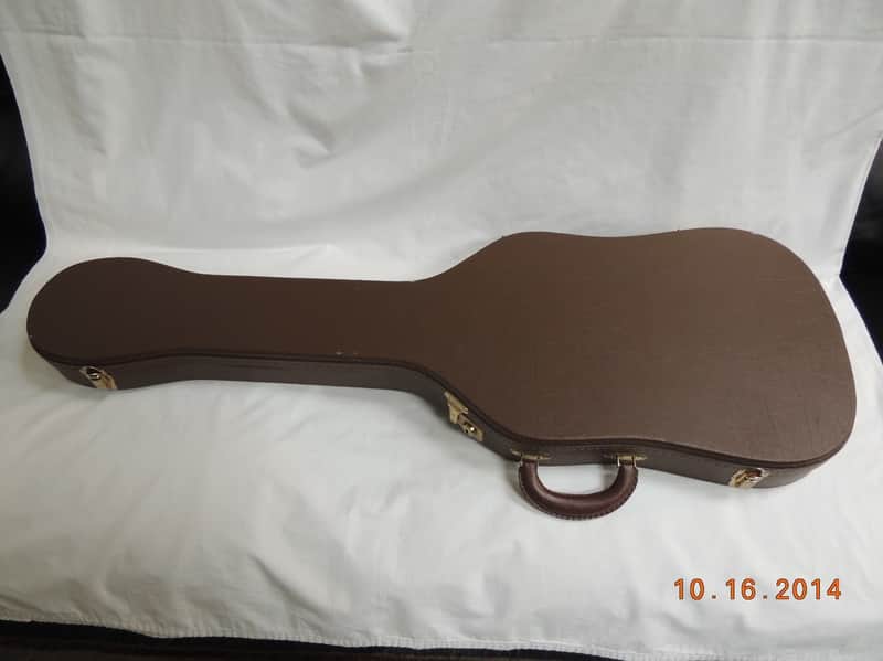 G&G Thermometer Telecaster electric guitar case, Brown vintage