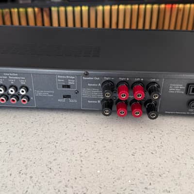 Russound P75 Dual Source Power Amplifier – 2 Channel / 75 Watt Audio Amp – NEW Open Box image 2