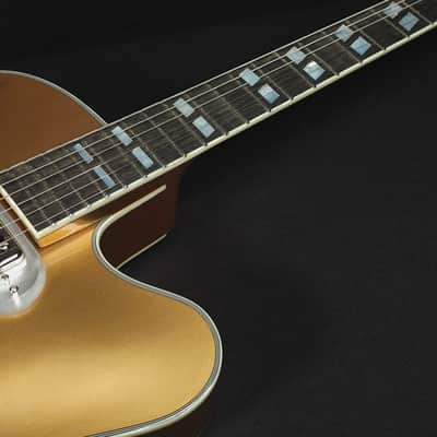 Eastman T58-GD Archtop w/Bigsby and GigBag Gold image 9