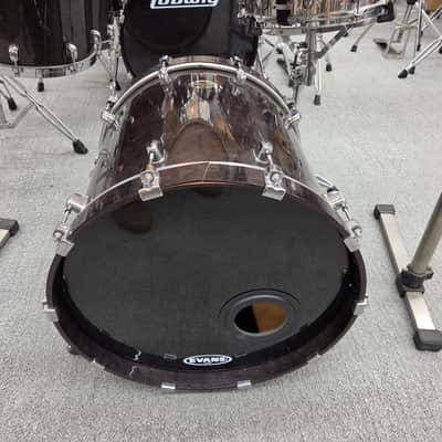 Tama StarClassic Maple 7pc with Rack 10/12/13/14/16/20/14s - Trans Black image 4