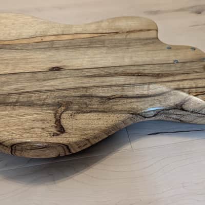 Four Winds JX72 Jazzmaster style Black Limba Stoptail Offset * Mojotone Firebird Pickups * USA Luthier Handmade image 7