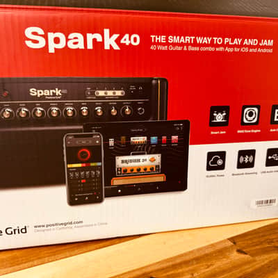 Positive Grid Spark 40 40-Watt 2x4" Modeling Guitar Combo 2020 - Present - Black image 9