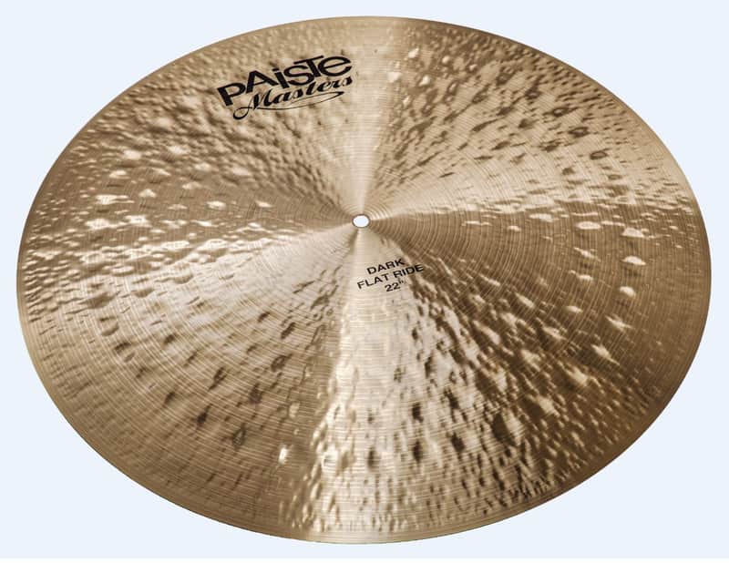 Paiste Masters Dark 22" Flat Ride Cymbal/New w-Warranty/Model # CY0005502422 image 1
