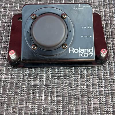 Roland KD-7 Kick Trigger Pad V-Drums Electronic Drum Kick Tower Made in Japan image 2