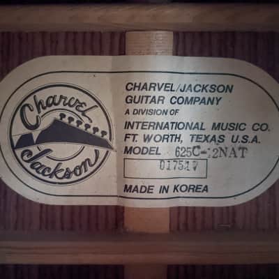 Charvel 625C 12 String Natural Finish image 2