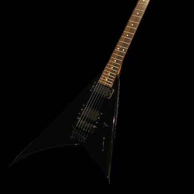 Jackson Rhoads EX Professional Flying V - Black - MIJ - Made in Japan - Circa 1992 - w/ Grover Jackson GigBag image 4