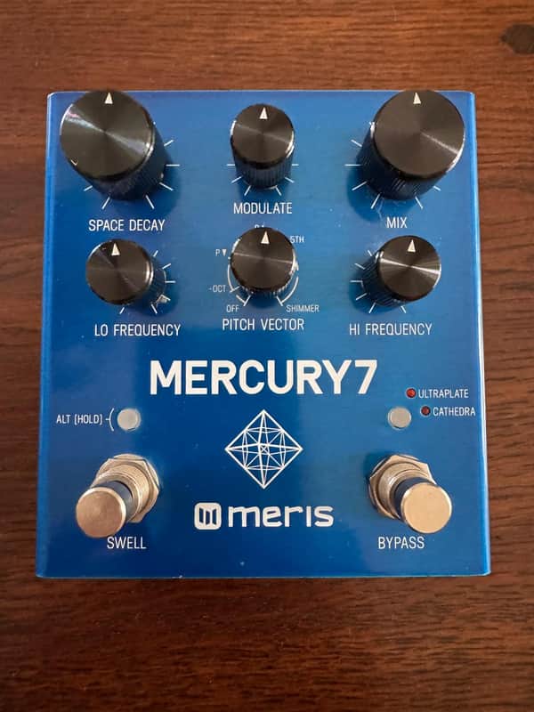 Meris Mercury7 Reverb 2010s - Blue image 1