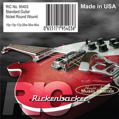 Rickenbacker 95403 Electric Guitar Strings (10-46) image 1