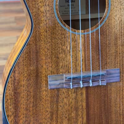 Martin TKE Solid Koa Tenor Acoustic-electric Ukulele - Natural Gloss image 4