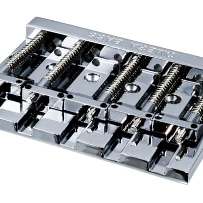 MINT Omega 5 STRING Badass Bass Style Bridge fr Fender P Jazz Chrome BB-3360-010 image 2