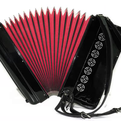 Paolo Soprani 5 Rows Button Accordion 120 Bass made in Italy, C Griff Professional Concert Accordeone de Botones for Adults, 2636 image 12