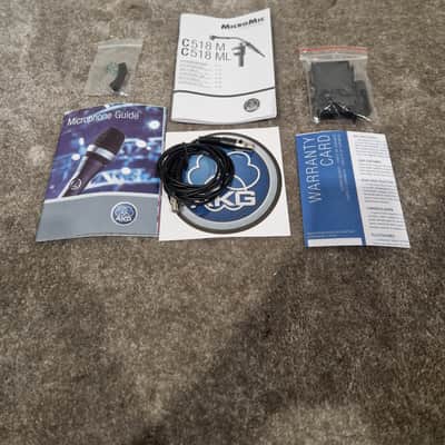 AKG C518 ML - Condenser Instrument Microphone - Excellent w/ Original Box & Soft Case image 2