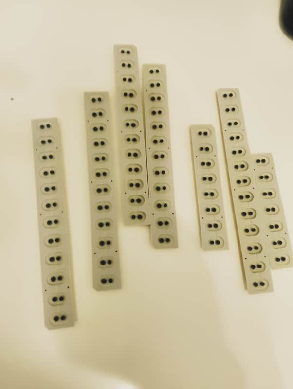 Roland XP80, XP60, XP50, XP30 key contact strips image 1