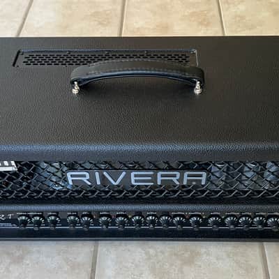 Rivera KR7 120 watt 3-channel Mick Thomson Signature Amp 2008 - Black image 2