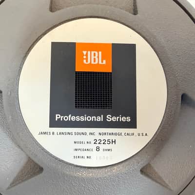 JBL 2225H 15” Professional Series Speaker – 8 Ohm Vintage PA Driver Late ’70s–early ’80s image 2