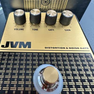 Marshall JVM Distortion and Overdrive Effects Pedal Regular Black and Gold image 3