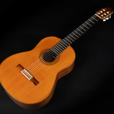 1993 Amalio Burguet 3M Cedar Indian Rosewood - Natural High Gloss | Vintage All Solid Spanisch Masterbuilt Classical Guitar Ebony Fretboard | Case image 5