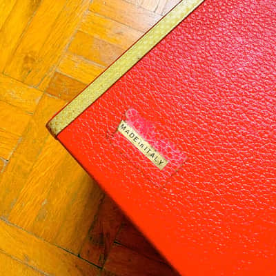 Rare Busilacchio Red Chord/Reed Organ (Italy, 1960s) – vintage cased electric organ and harmonium! image 16