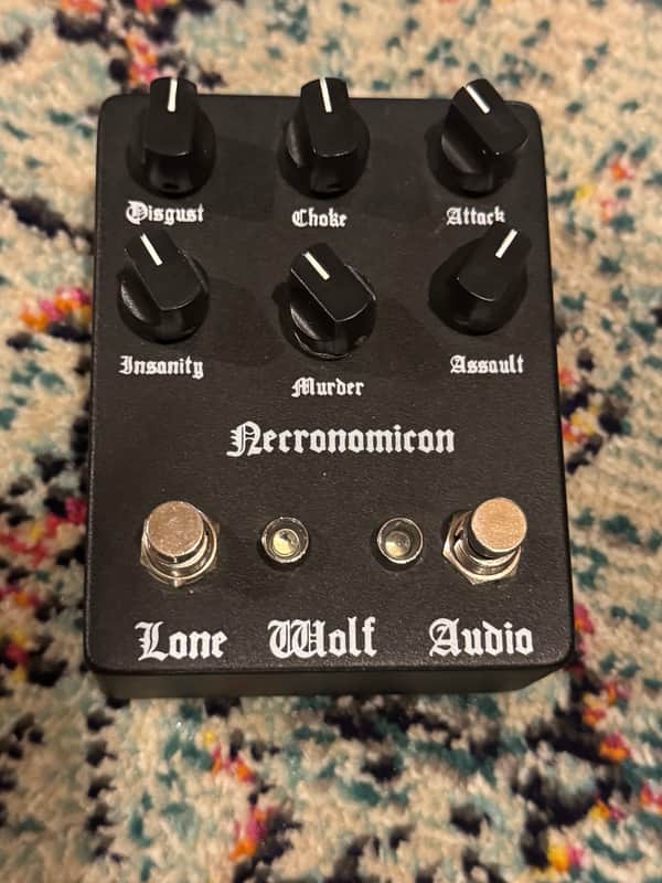 Lone Wolf Audio Necronomicon Annihilation Machine V2 2010s - Black image 1