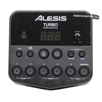 Alesis Turbo Electronic Drum Module with Power Supply for Turbo Mesh Kit image 7