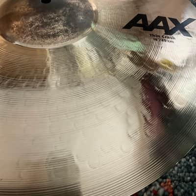 Sabian 18" AAX Thin Crash Cymbal - Brilliant image 3
