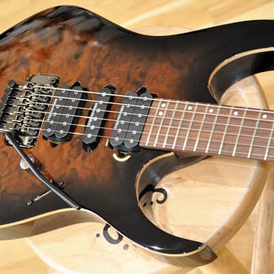 IBANEZ RG970WBWZ WLB Walnut Burst / Premium Series / RG970WBWZ-WLB image 1