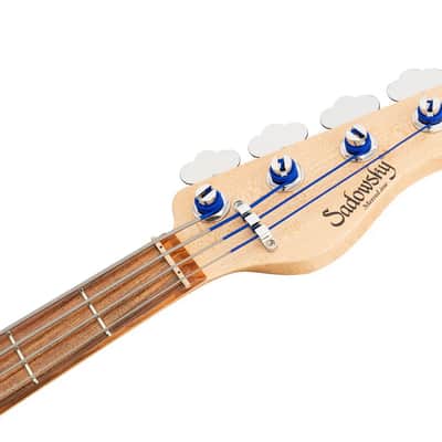 Sadowsky MetroLine 21-Fret Vintage J/J Bass-Red Alder Body-4 String-Solid Candy Apple Red Metallic image 7
