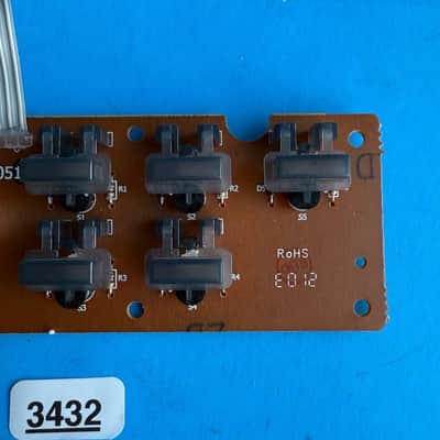 ALESIS RECITAL PRO Digital Piano Part: Volume ON/OFF Button LFB Board [170517] image 5