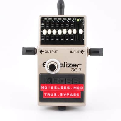 Boss GE-7 Modified True Bypass & Noiseless Equalizer Made In Taiwan 2002 Used From Japan #NQ47944 image 6