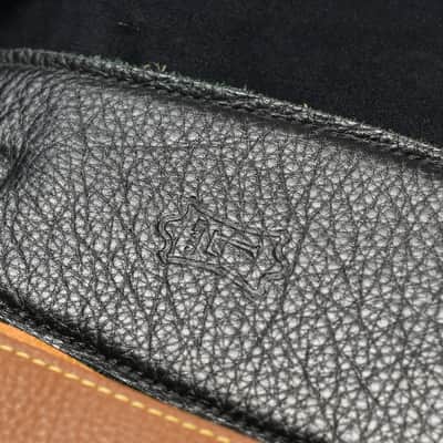 Levi, Fender and unknown Black, Brown and Tan Leather Straps image 2