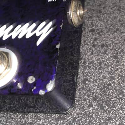 Paul Cochrane Timmy Overdrive Purple Black Swirl guitar effects pedal made in the USA image 2