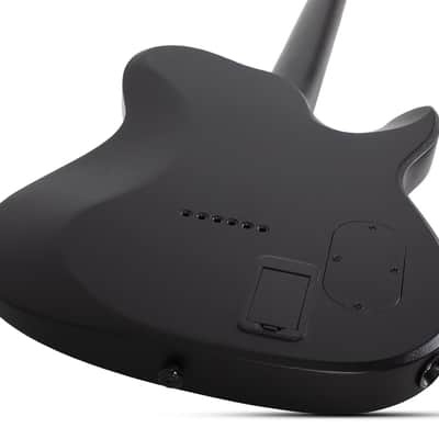 Schecter PT Black Ops LH Satin Black Open Pore image 4