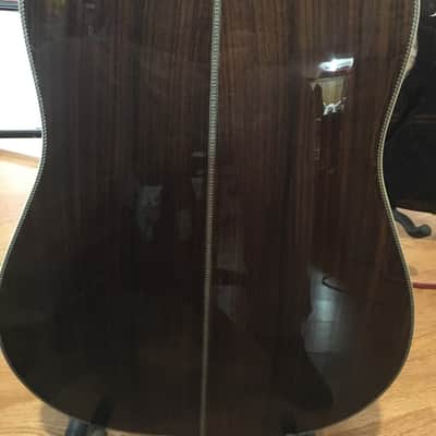 Eastman E40D 40 Series Adirondack Spruce/Rosewood Dreadnought 2010s Sunburst image 3
