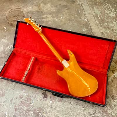 Guyatone LG-350t Sharp 5 custom c 2000 reissue - Amber original vintage MIJ Japan image 6