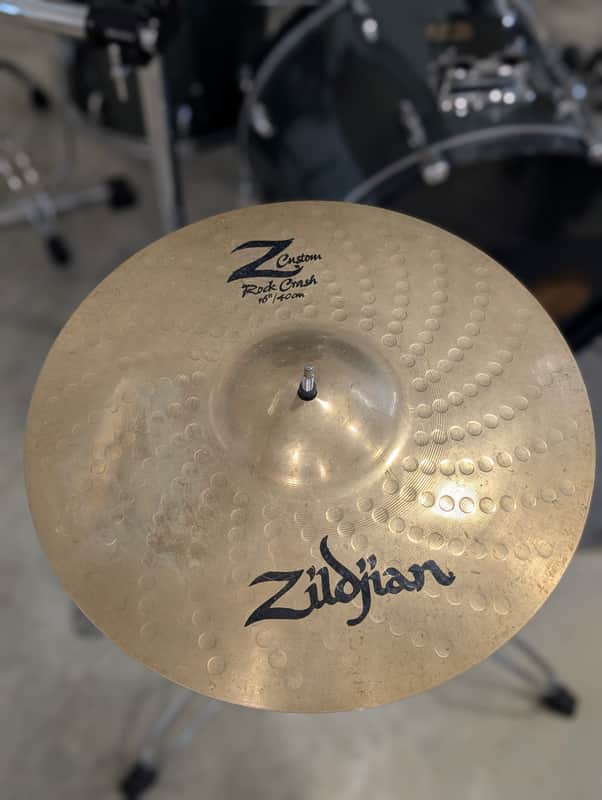 Zildjian 16" Z Custom Rock Crash Cymbal 2001 - 2009 - Brilliant image 1