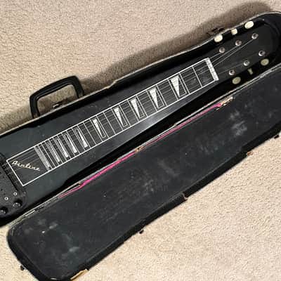 1964 Airline Lap Steel made by Valco- Black image 2