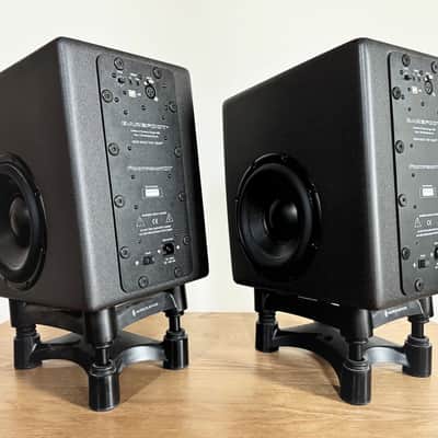 Barefoot Sound Footprint 01 Three-Way Active Studio Monitor - Pair 2017 - Present - Black image 4